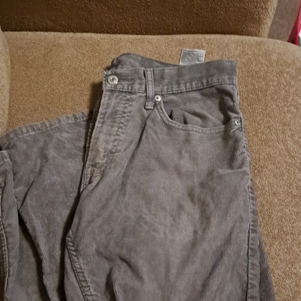 Levi's Gray Corduroy Jeans Pants - Picture 3 of 4